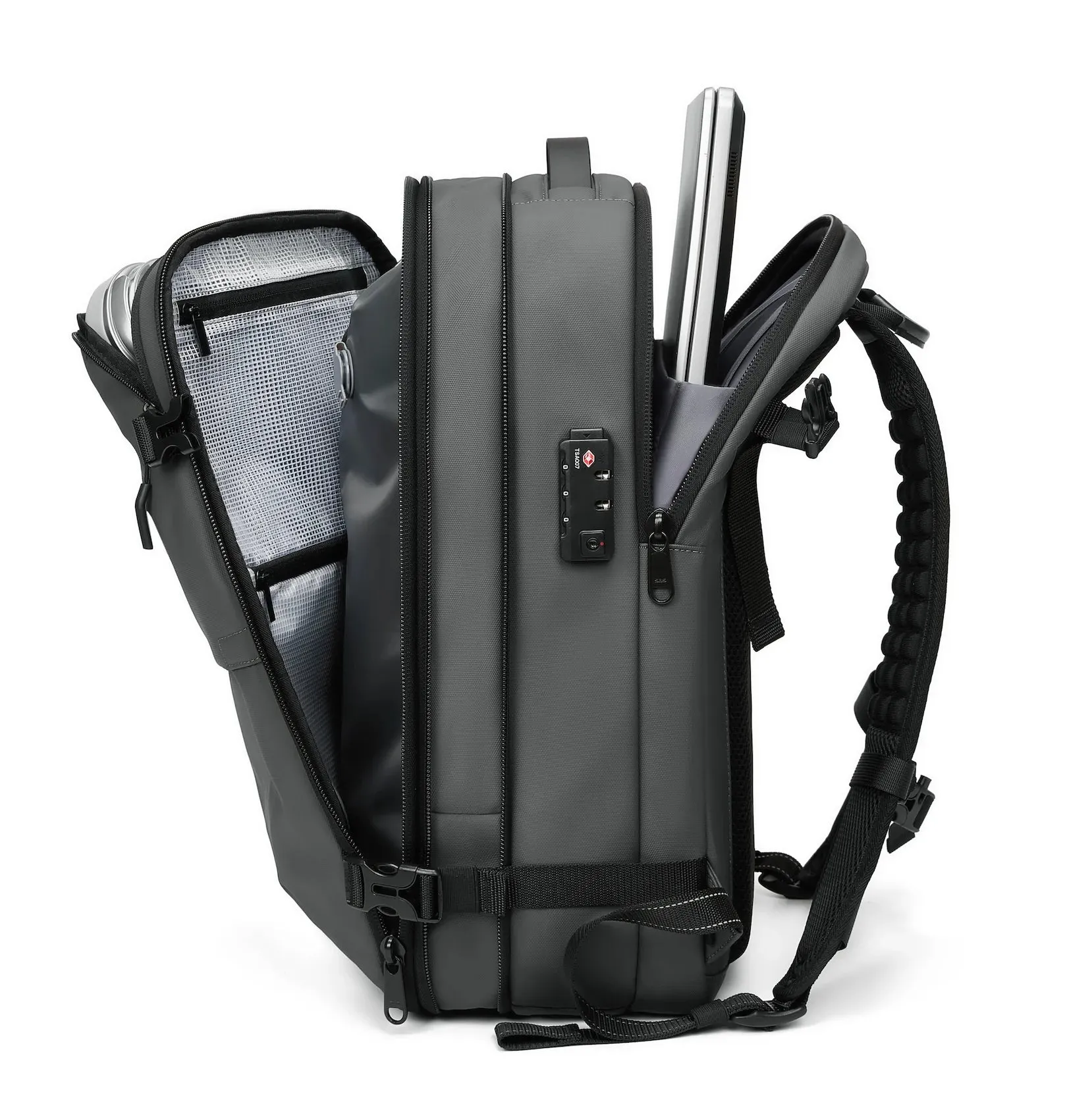Nomadity 60L Discoverer Vacuum Compression Travel Backpack