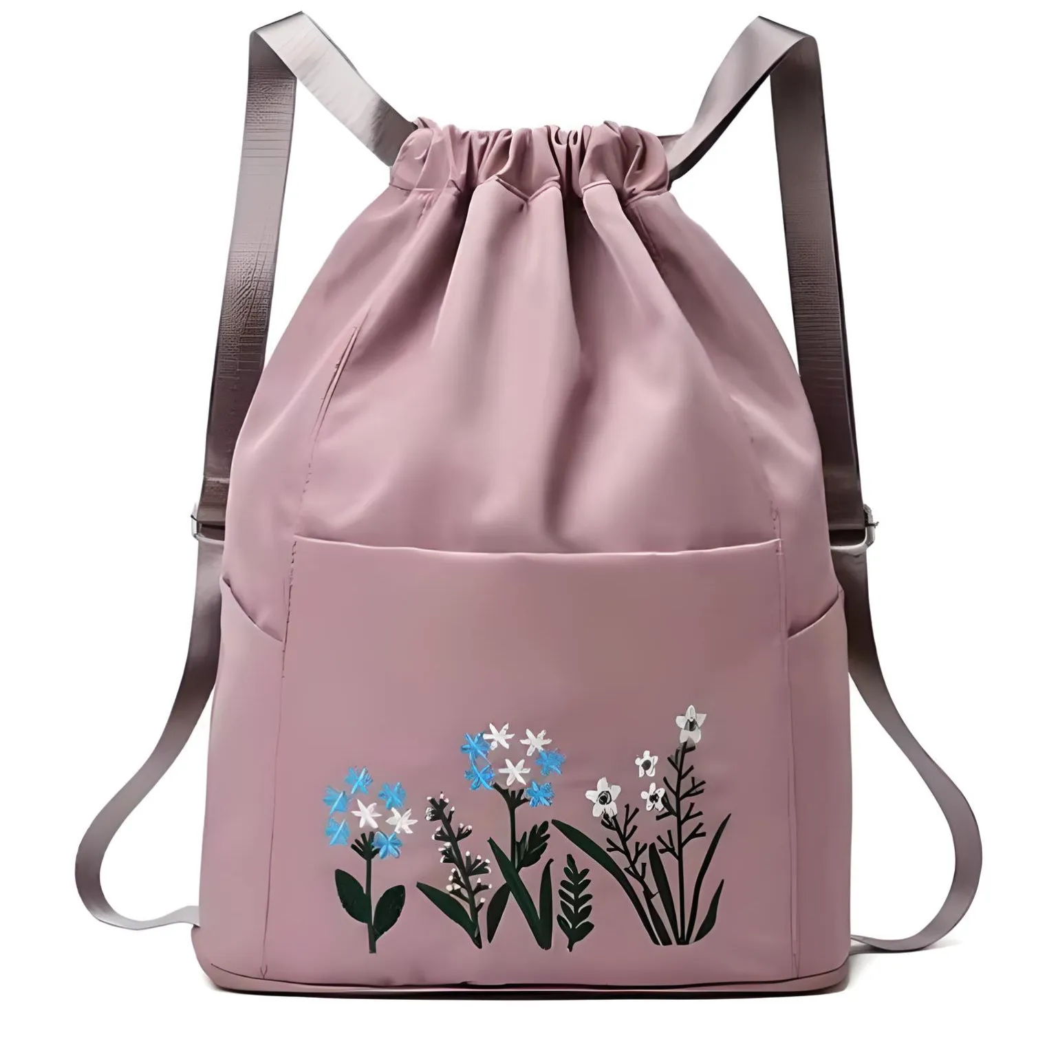 NordicEase Lightweight Drawstring Backpack