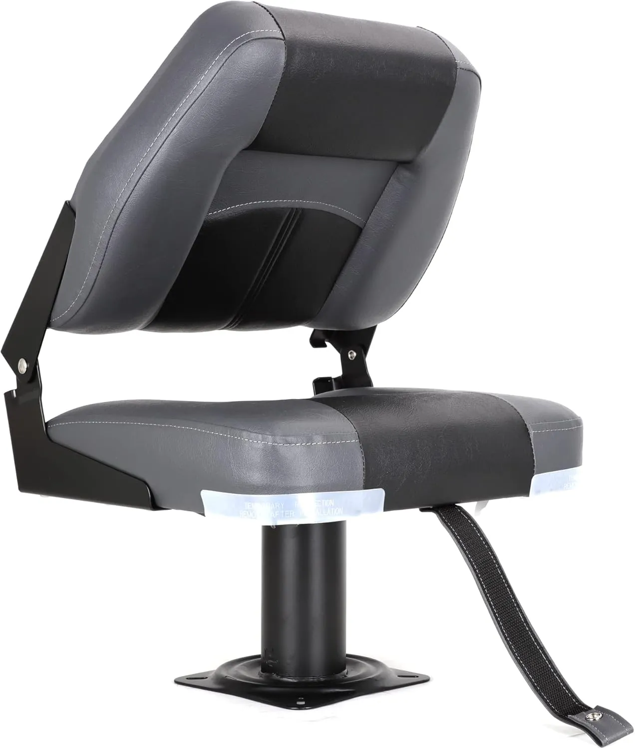 NORTHCAPTAIN T1 Deluxe Low Back Folding Boat Seat,Stainless Steel Screws Included