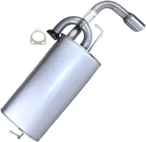 Northeastern Exhaust | Stainless Steel - Direct Fit Exhaust Muffler Compatible for Mitsubishi Outlander Sport 2011-2013 & 2015-2019 2.0L 2.4L - Includes Gasket