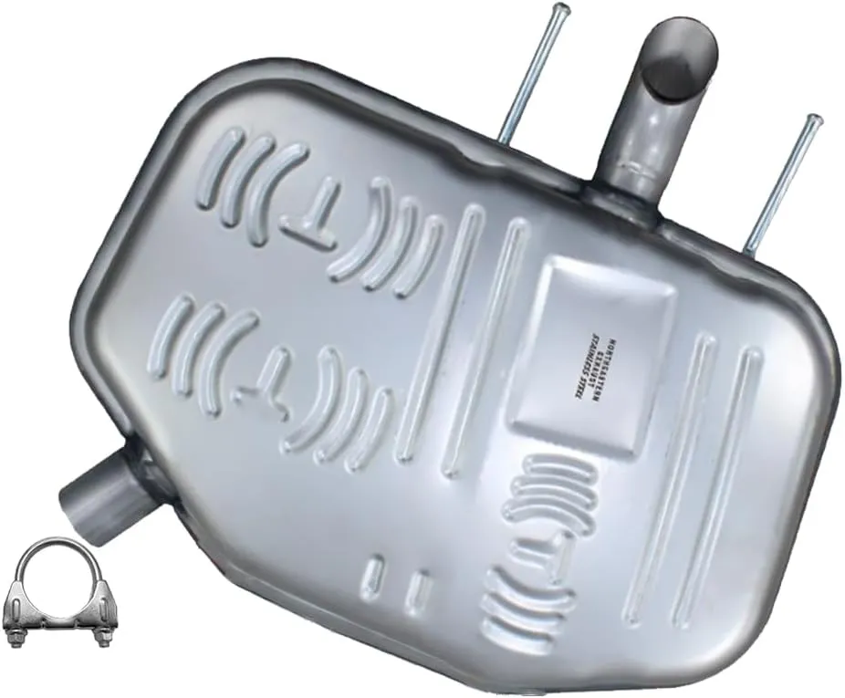Northeastern Exhaust | Stainless Steel Passenger Side Rear Muffler Compatible for Buick Regal 2011-2017 2.4L | For Dual Exhaust | Free Clamp Included