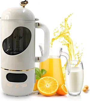 Nut Milk Maker, 35oz/1000ml Multi-Functional Automatic Soy Milk Maker for Homemade Nut, Soy, Almond, Oat Milk, Fruit and Vegetable Almond Milk Maker with Delay Start/Keep Warm/Boil Water
