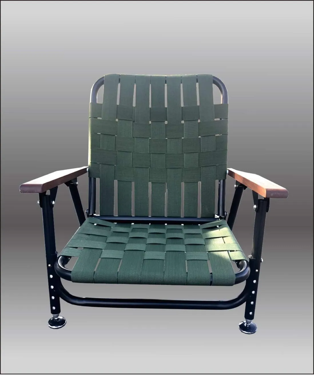 One and Done Pro All Terrain Leveled Chair™ Height Adjustable Long Hour Comfort Always Leveled in Various terrains Low Profile Turkey Hunting Chair (Cool Gray)