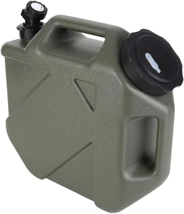Orgonite Portable Camping Water Tank with Faucet - BPA Free Emergency Water Storage for Outdoor Camping Hiking