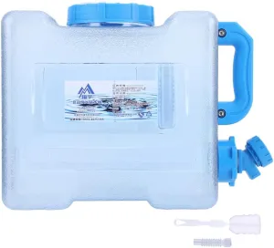 Orgonite Portable Camping Water Tank with Faucet - BPA Free Emergency Water Storage for Outdoor Camping Hiking