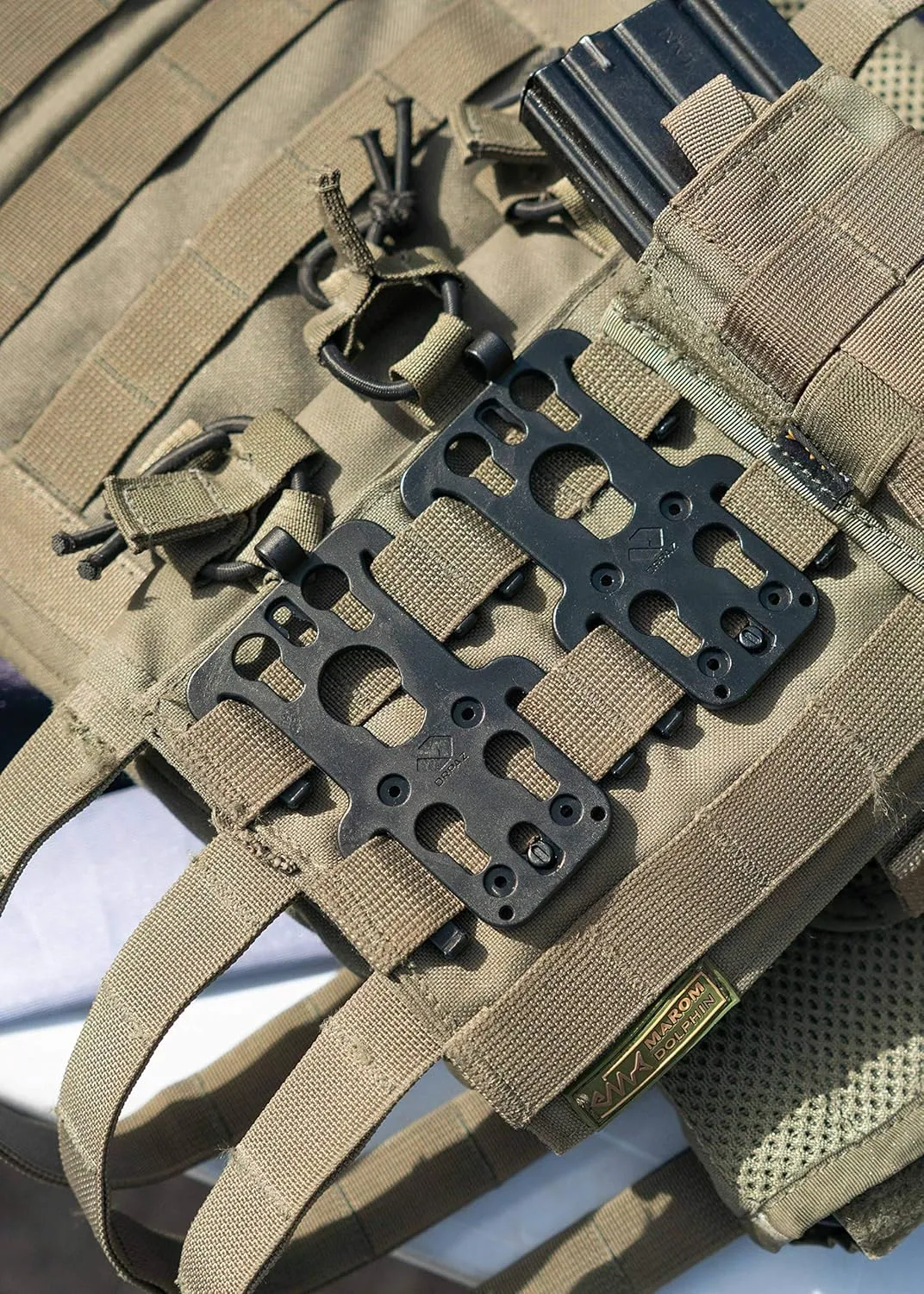 Orpaz MOLLE Attachments for MOLLE Pouch, MOLLE Mag Pouch, MOLLE Backpack and Other MOLLE Accessories
