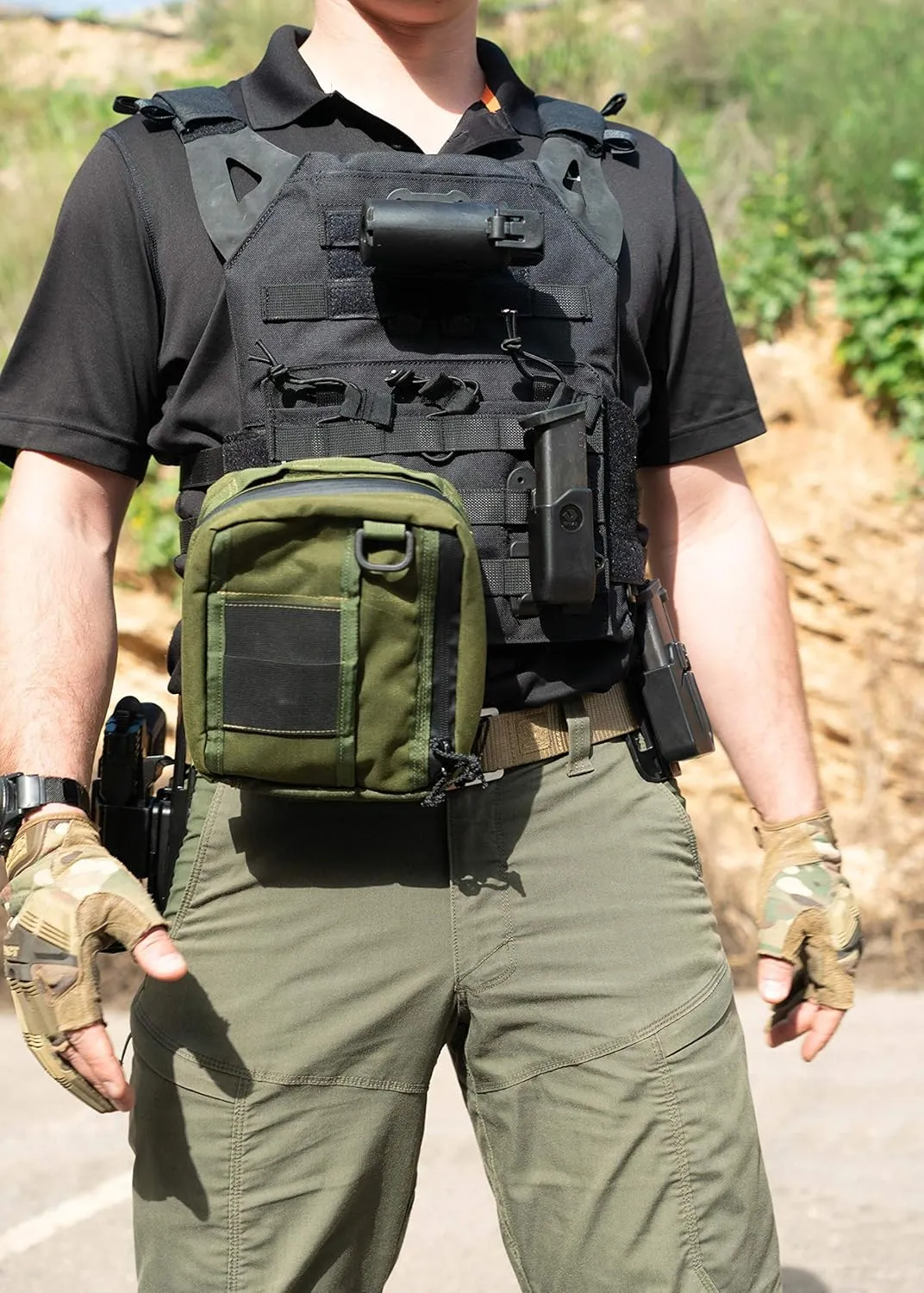 Orpaz MOLLE Attachments for MOLLE Pouch, MOLLE Mag Pouch, MOLLE Backpack and Other MOLLE Accessories