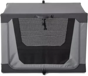 Orvis Tough Trail Folding Crate for Dogs, Granite - Medium