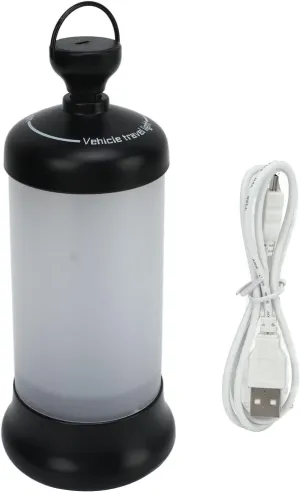 OUKENS Tent Hanging Lights, LED Camping Lantern Regulable Brightness 1200MAH Battery USB Port Rechargeable 16 LED Beads Camping Lamp,Outdoor Portable Lights (Black)