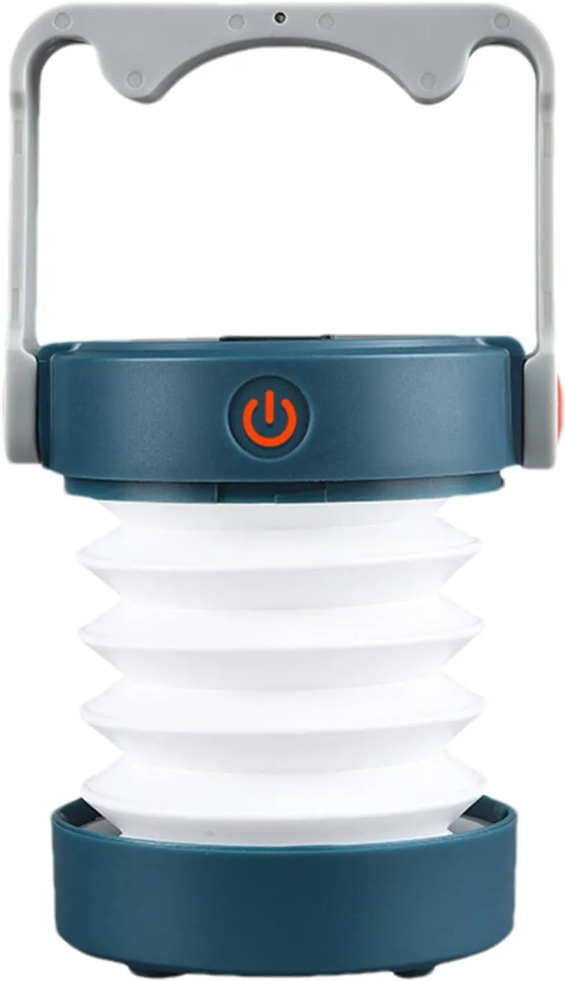 Outdoor Adventure Lights | Waterproof Telescopic LED Camping Lantern - Powerful Outdoor Lighting Gear, Multifunctional Night Lamp with Button Control for Campers | Light Up Your Nighttime Exploration