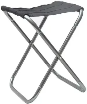 Outdoor Camping Chair Golden Aluminum Alloy Folding Chair with Bag Stool Seat Fishing Camping