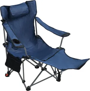 Outdoor Camping Chairs – Folding, Portable & Adjustable Reclining Chair with 3-Level Backrest – Ideal for Camping, Picnics, Fishing, Hiking & Beach Trips