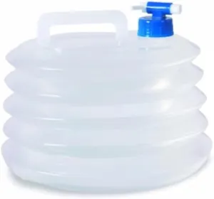 Outdoor Collapsible Water Bag Camping Foldable Water Containers Drinking Multifunction Telescopic Storage Water Bottle (Size : 15L 300)