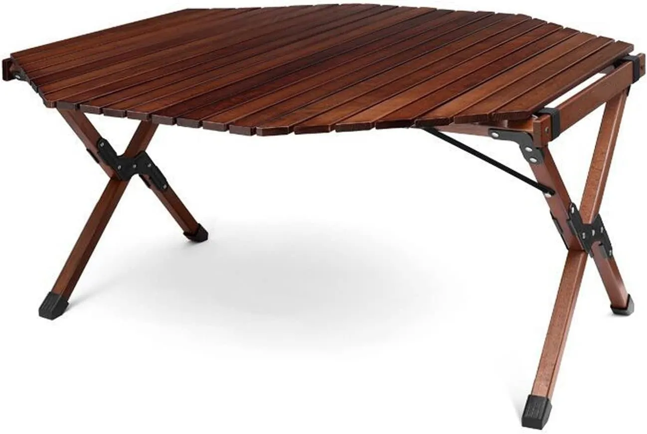 Outdoor Folding Table, Camping Table, Portable Camping Table for Indoor, Outdoor, Hiking, Backpacking, Picnic, Partio, BBQ, Travel, Fishing (Gray : A)