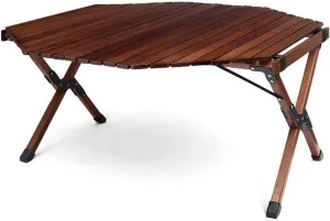 Outdoor Folding Table, Camping Table, Portable Camping Table for Indoor, Outdoor, Hiking, Backpacking, Picnic, Partio, BBQ, Travel, Fishing (Gray : A)