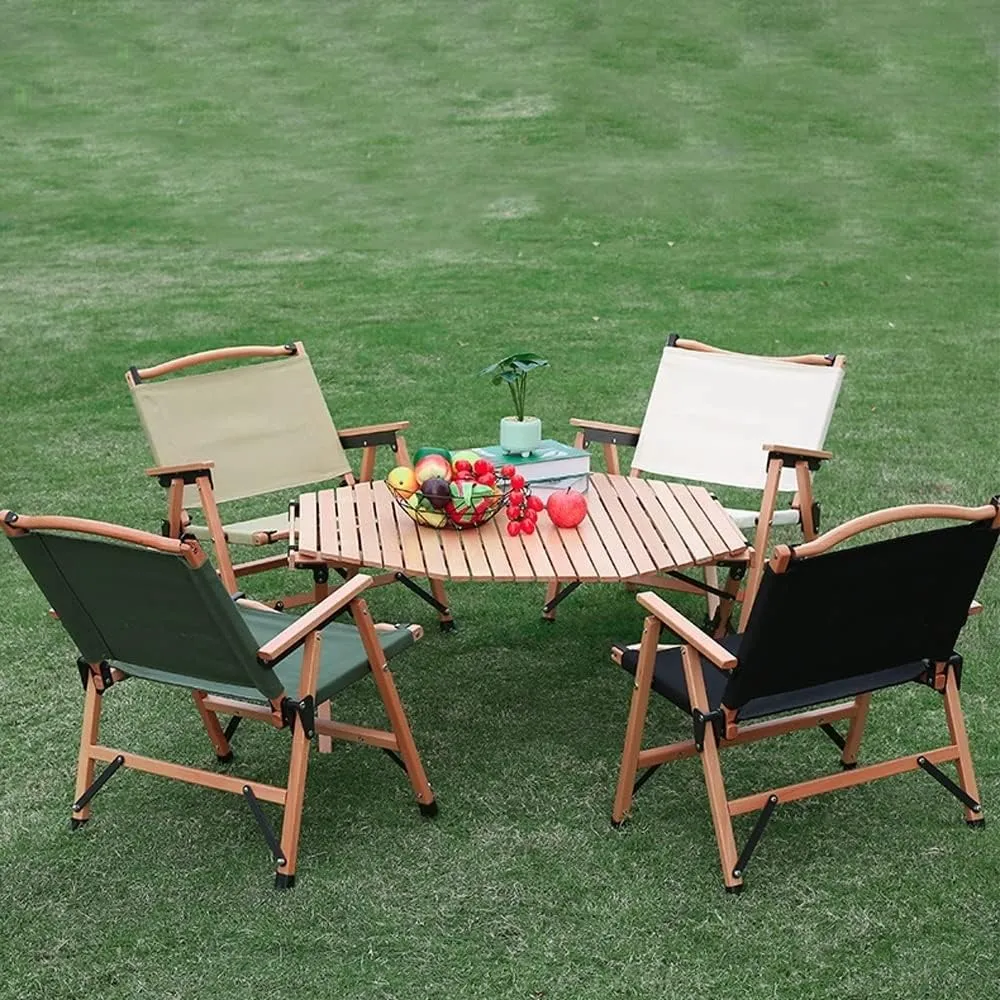 Outdoor Folding Table, Camping Table, Portable Camping Table for Indoor, Outdoor, Hiking, Backpacking, Picnic, Partio, BBQ, Travel, Fishing (Gray : A)