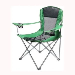 Outdoor Portable Folding Chair, Padded Camping Folding Chair - Outdoor - Sports - Comfortable - Carry Bag - Beach