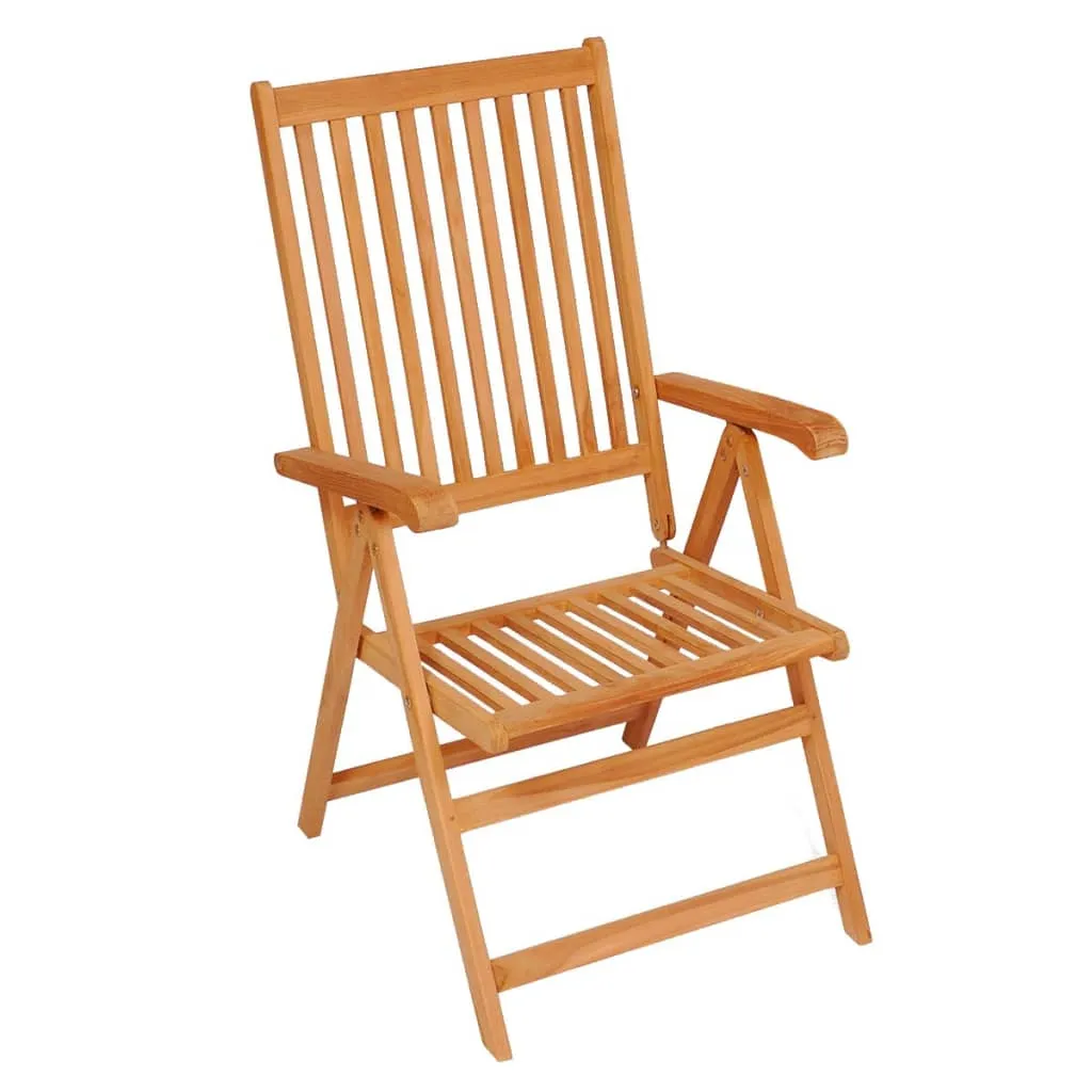 Outdoor Recliner Chairs Patio Reclining Lounge Chair Solid Wood Teak