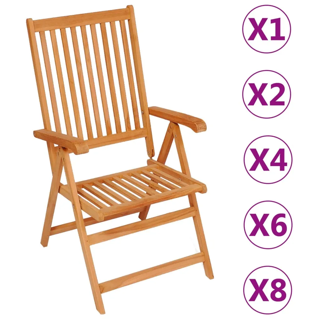 Outdoor Recliner Chairs Patio Reclining Lounge Chair Solid Wood Teak
