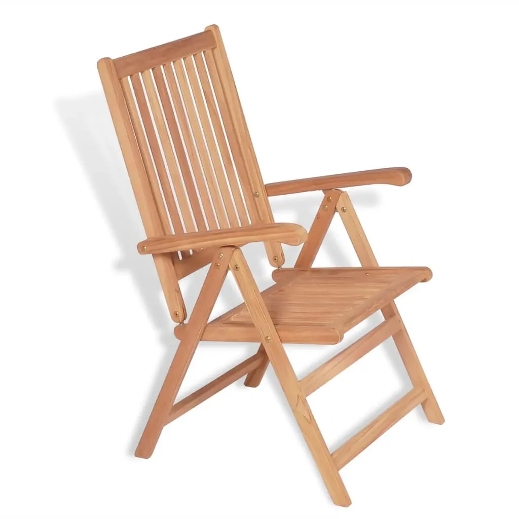 Outdoor Recliner Chairs Patio Reclining Lounge Chair Solid Wood Teak