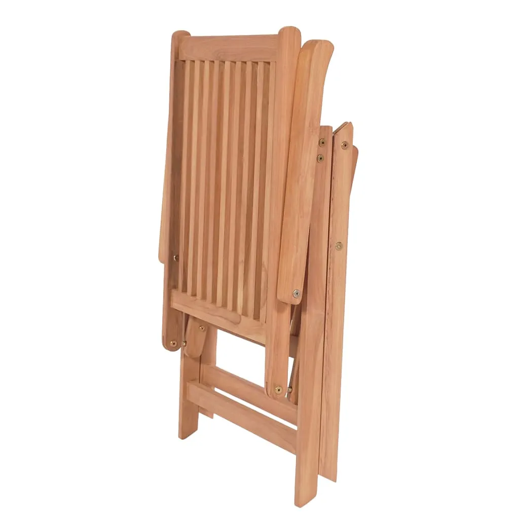Outdoor Recliner Chairs Patio Reclining Lounge Chair Solid Wood Teak