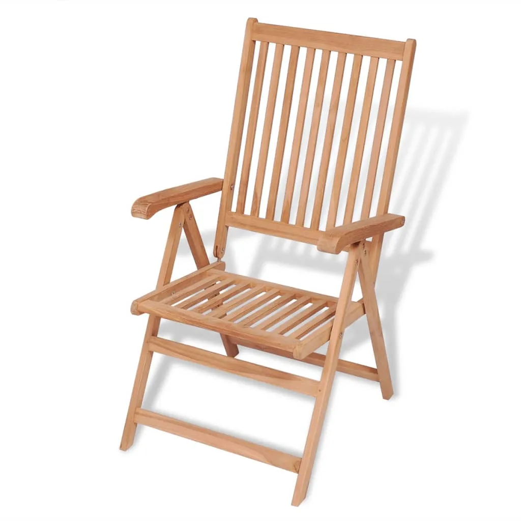 Outdoor Recliner Chairs Patio Reclining Lounge Chair Solid Wood Teak
