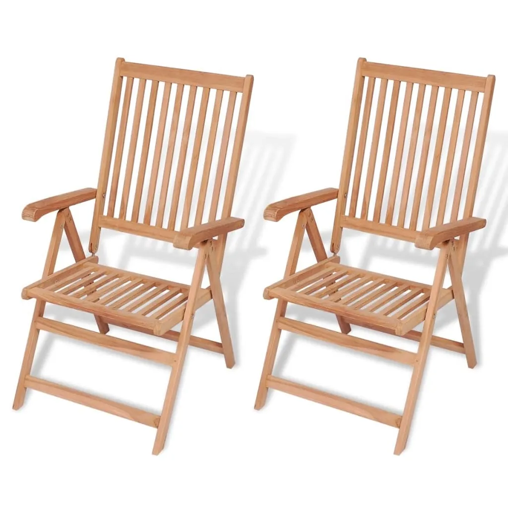Outdoor Recliner Chairs Patio Reclining Lounge Chair Solid Wood Teak