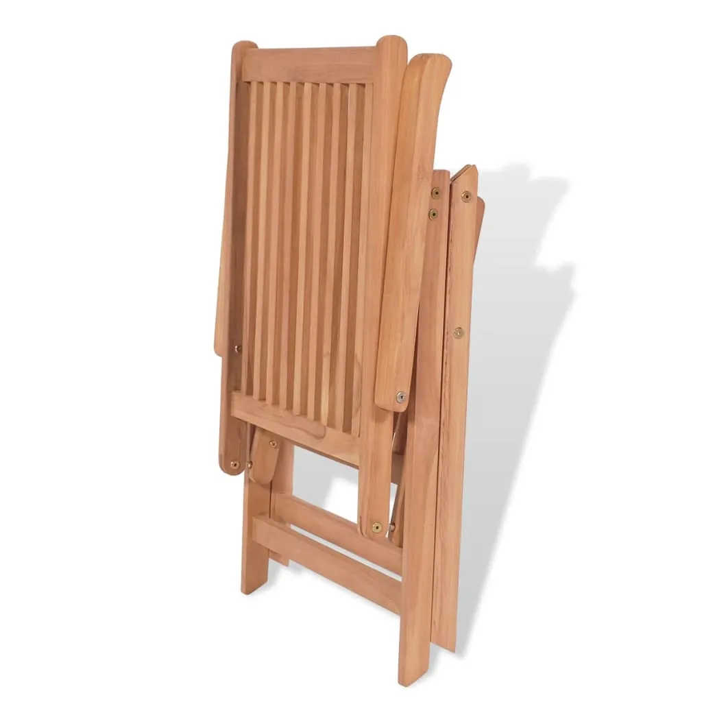 Outdoor Recliner Chairs Patio Reclining Lounge Chair Solid Wood Teak
