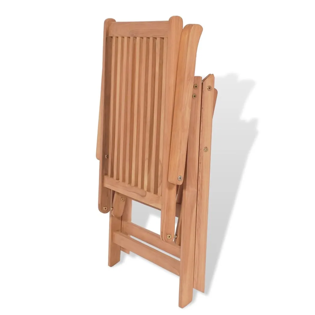 Outdoor Recliner Chairs Patio Reclining Lounge Chair Solid Wood Teak