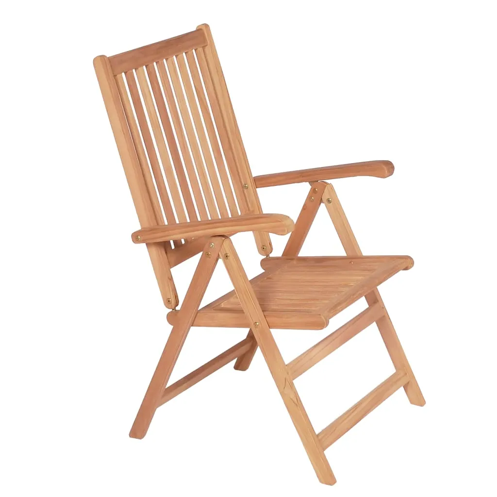 Outdoor Recliner Chairs Patio Reclining Lounge Chair Solid Wood Teak