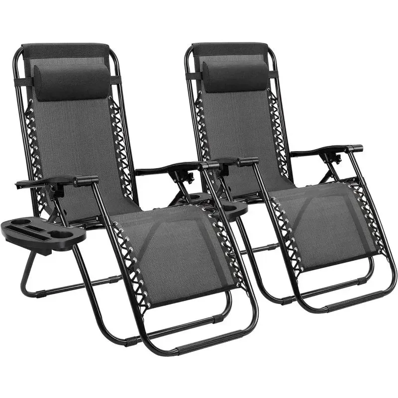 Outdoor Reclining Chairs with Cup Holders