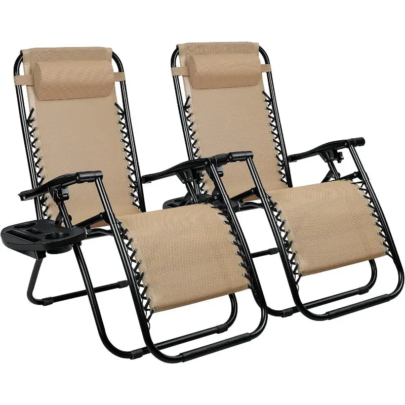 Outdoor Reclining Chairs with Cup Holders