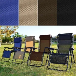 Oversized Zero Gravity Outdoor Portable Folding Lounge Chair for Adults
