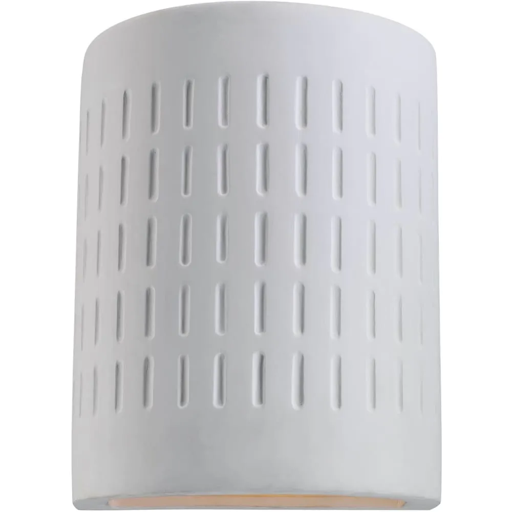 Paintable Ceramic Sconces Unfinished Ceramic LED Outdoor Wall Lantern