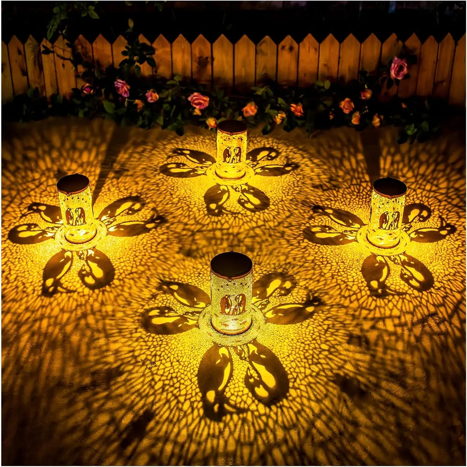 Penguin Solar Lanterns Outdoor Waterproof Hanging Solar Lights Penguin Gifts for Women Men Metal Decorative LED Penguin Lanterns for Garden Decor,Yard,Patio,Lawn,Tabletop,Pathway,Landscape