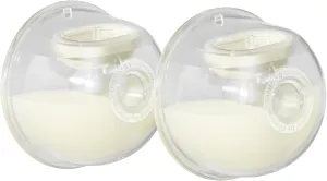 Phanpy Wearable Breast Pump Milk Collector Cup, New Cup Parts, Original Phanpy Breast Pump Replacement Accessories, 24 mm Flange and 20mm Insert Included, 15 oz / 420 ml, 2 Piece