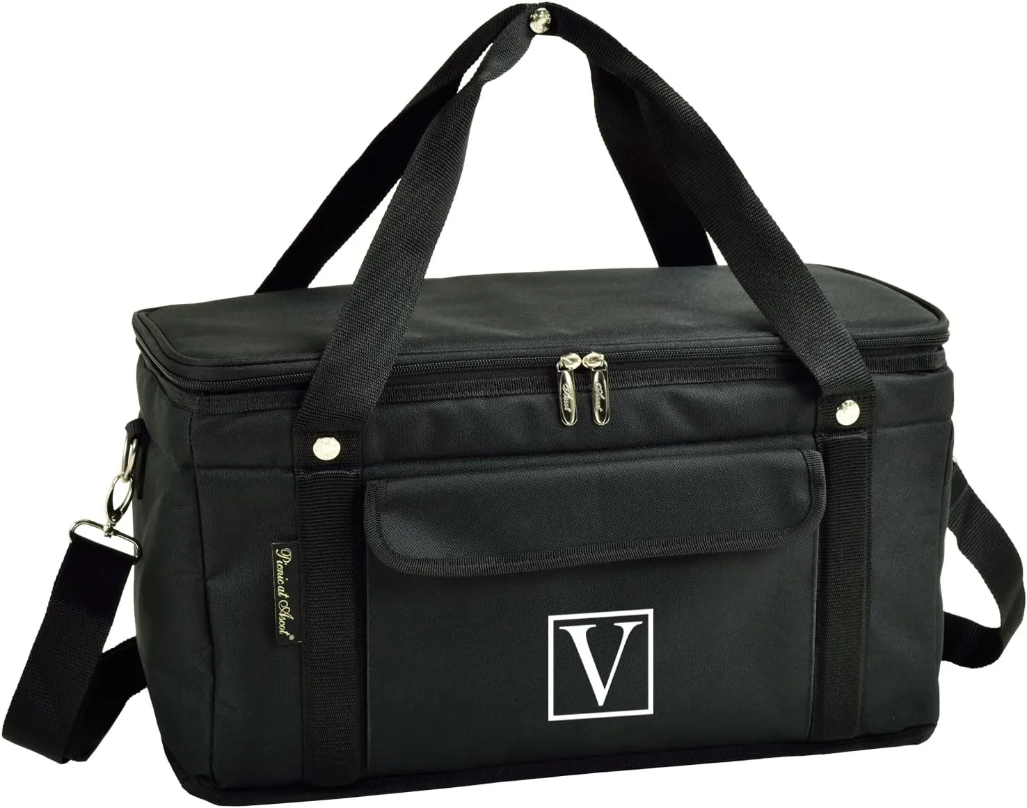 Picnic at Ascot Personalized Monogrammed 42 Can Capacity Semi Rigid Collapsible Leakproof Cooler- Designed & Quality Approved in The USA