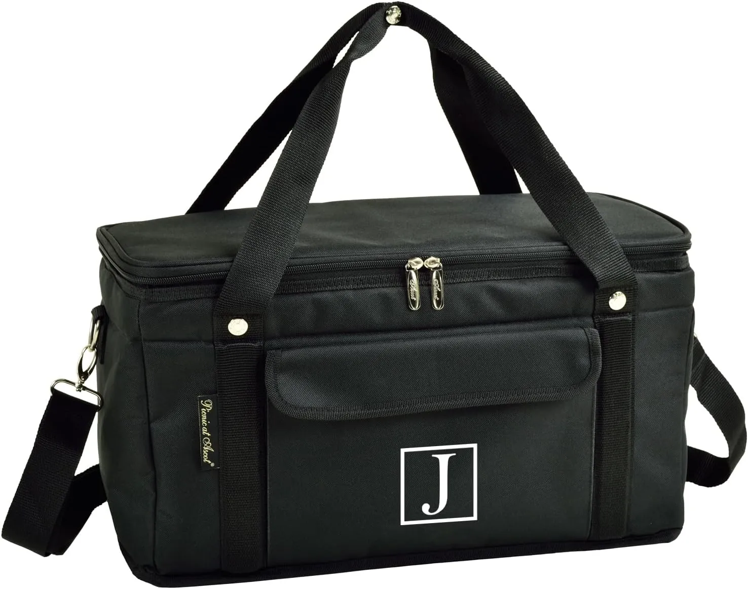 Picnic at Ascot Personalized Monogrammed 42 Can Capacity Semi Rigid Collapsible Leakproof Cooler- Designed & Quality Approved in The USA