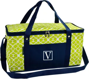 Picnic at Ascot Personalized Monogrammed 64 Can Capacity Semi Rigid Collapsible Leakproof Cooler- Designed & Quality Approved in The US