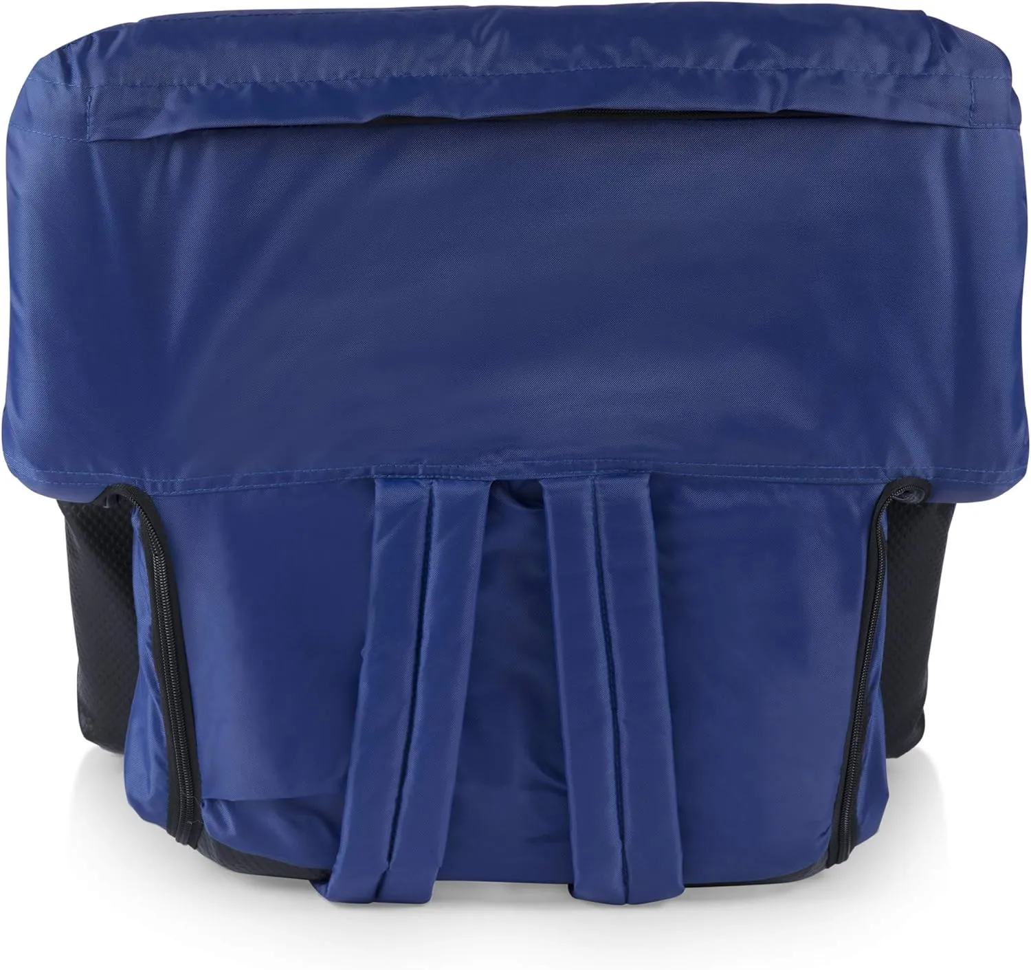PICNIC TIME ONIVA - a Brand Ventura Reclining Stadium Seat with Back Support - Bleacher Seat - Beach Floor Chair, (Navy Blue)