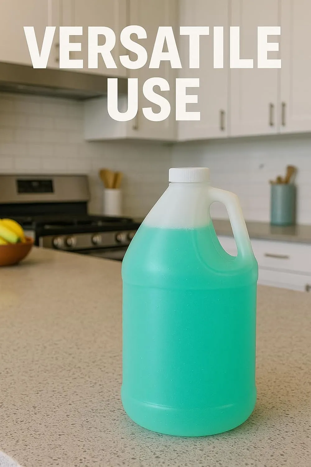 Pinnacle Mercantile 1-Gallon Plastic Jug (2 -Pack) Reusable, Food-Safe, BPA Free | Heavy-Duty HDPE Containers for Water, Sauces, Soaps, Detergents, Liquids | Screw-On Cap …