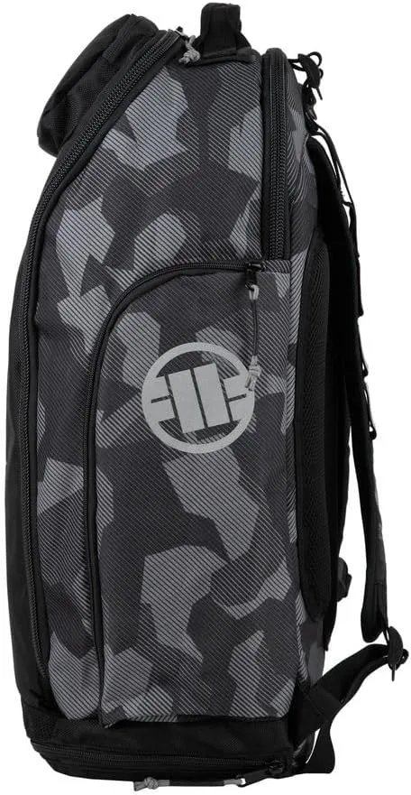 PITBULL - Unisex Adult Hiking Backpack, Modern Sports Backpack, 60L, Gray