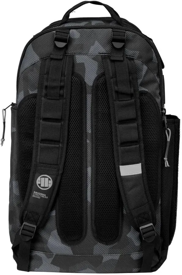 PITBULL - Unisex Adult Hiking Backpack, Modern Sports Backpack, 60L, Gray