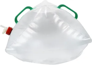 POPETPOP 2pcs Collapsible Water Tank Bag Outdoor Portable Water Container Strong Pvc for Camping Hiking