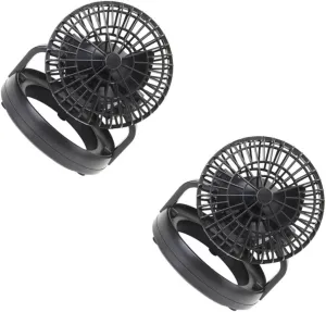 POPETPOP 2sets Rechargeable Camp Light Camping Lantern Ceiling Fan Led Tent Light Fan for Outdoor Adventures 2pcs*2