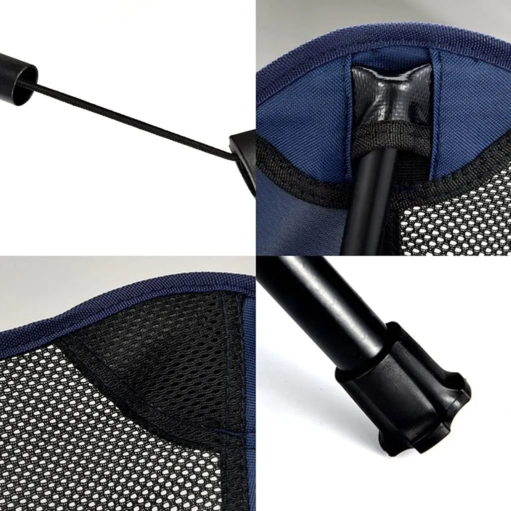 Portable Camping Chair Ultra-Light Folding Chair,High-Back Camping Chair,Breathable Mesh Backpack Chair,Outdoor,Camping,Picnic,Hiking,Travel Camping, Beach, Fishing (Color : C)