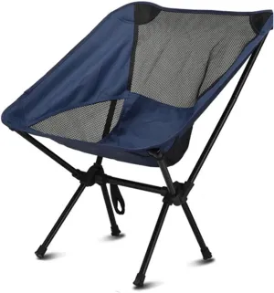 Portable Folding Mesh Camping Chair, Lightweight Outdoor Chair, Fully Padded Seat and Back, Camping Chair, Portable Lightweight Camping Chair/a/68 * 33 * 33Cm