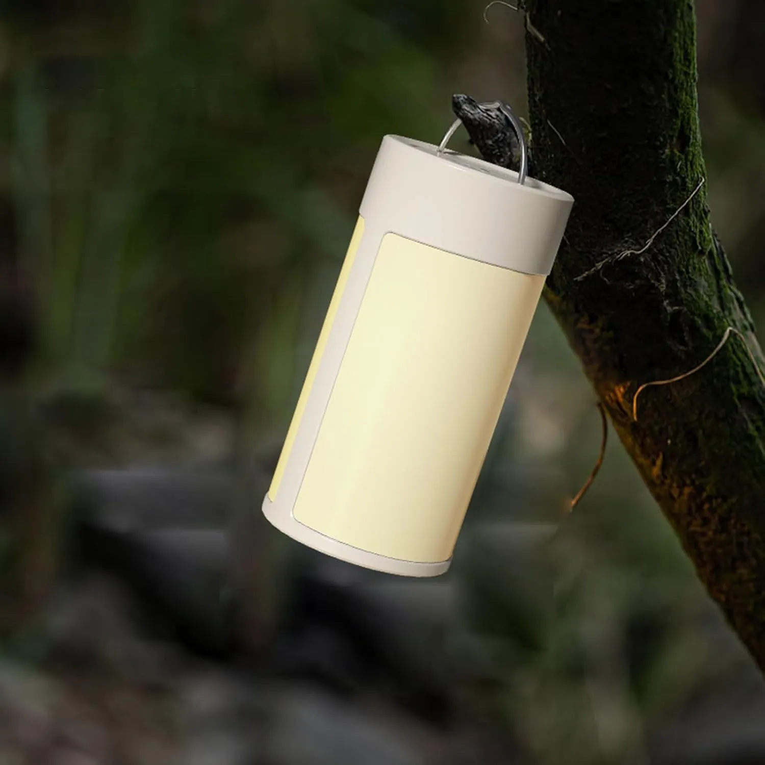 Portable Lantern Flashlight - Camping Lantern Rechargeable | Waterproof Tent Light | emergencyy Light | High-Intensity Outdoor Flashlights Extended Battery Life Convenient Hook Design