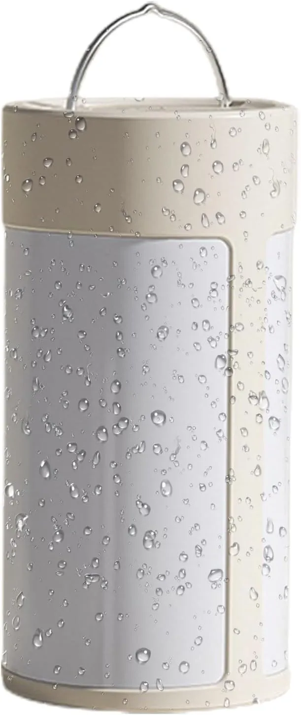Portable Lantern Flashlight - Camping Lantern Rechargeable | Waterproof Tent Light | emergencyy Light | High-Intensity Outdoor Flashlights Extended Battery Life Convenient Hook Design