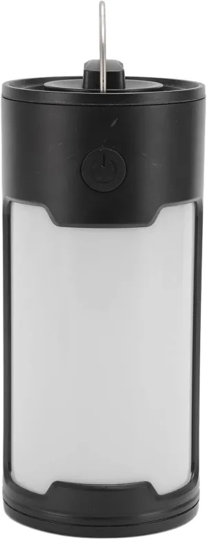Portable LED Camping Lantern, Rechargeable 1000 Lm 2 Gears Lightweight Tent Light for Emergency Power Outages, Bright Lighting for Camping Hiking, Long Battery Life